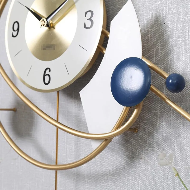 Minute Silent Wall Clock - Multicolor media 4