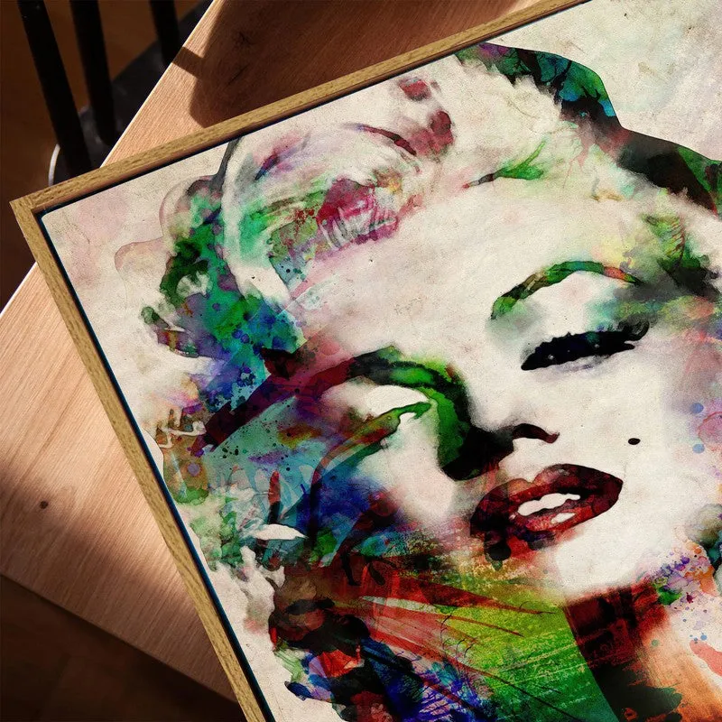 Linear Diva Canvas Wall Art With Frame media 5