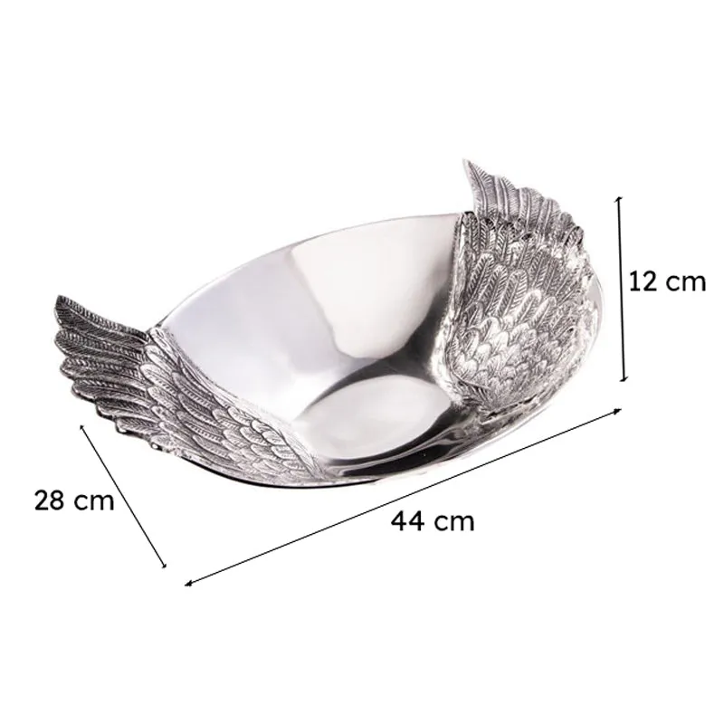 Winged Beauty Aluminum Platter media 5