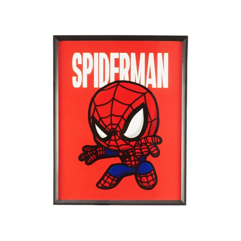 Animated Spiderman Wooden Wall Art media 3