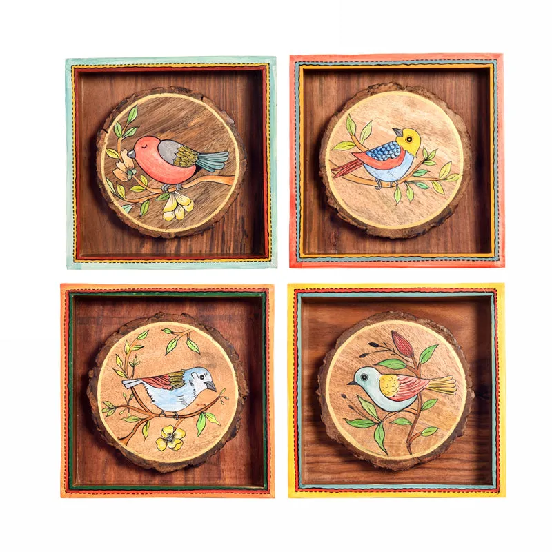 Cleo Avian Wall Art With Frame - Set Of Four media 3