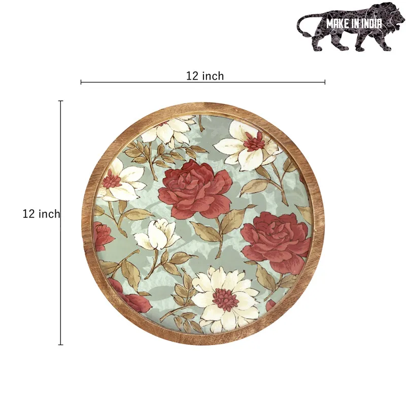 Rosa Rustic Round MDF Platter media 7