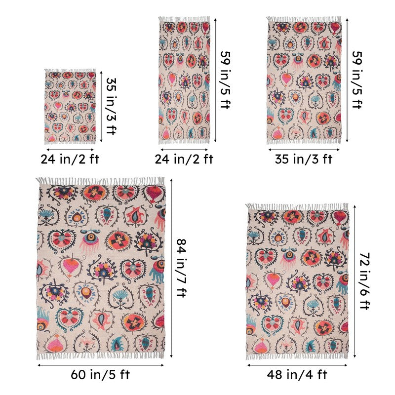 Elohim Boheme Recycled PET Dhurries media 7