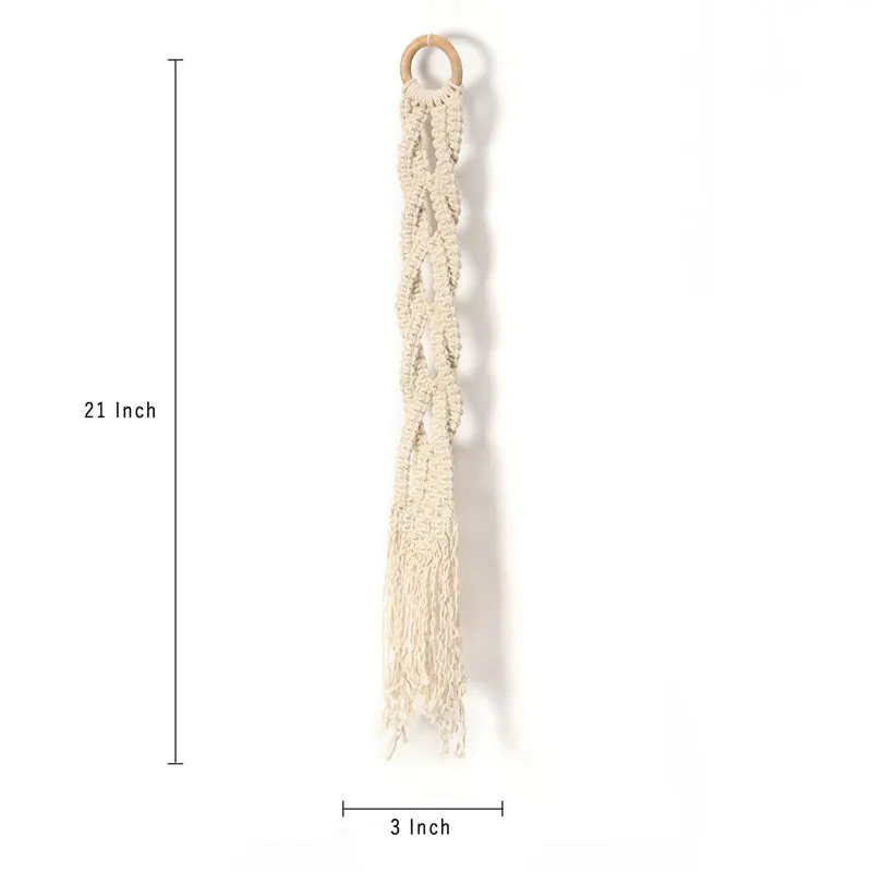 Knot & Niche Macrame Cotton Wall Hanging media 5
