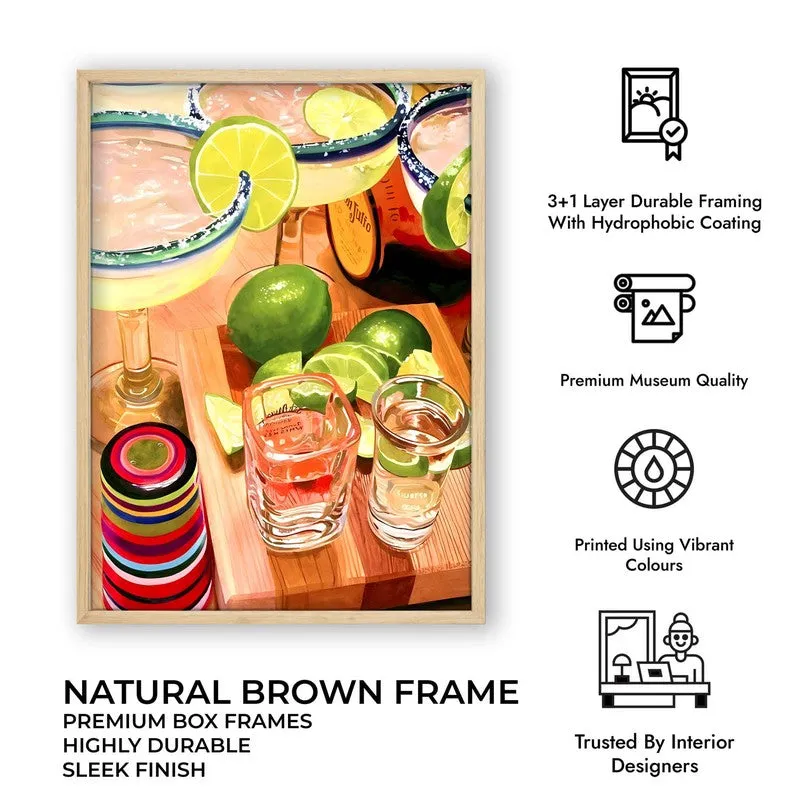 MocktailPrep Archival Canvas Wall Art - Brown media 11