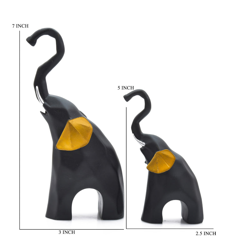 Tusker Joy Showpiece - Set Of Two media 5