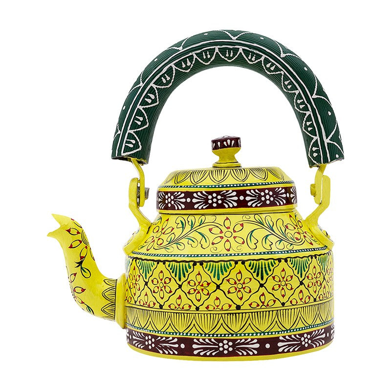 Brew Serve Handpainted Tea Set With Stand - Eight Piece Set media 3