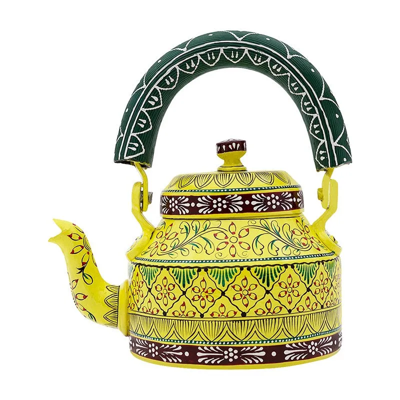 Brew Serve Handpainted Tea Set With Stand - Eight Piece Set media 3