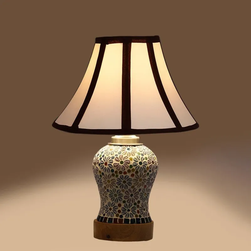 Santora Wooden Table Lamp - Multicolor media 7
