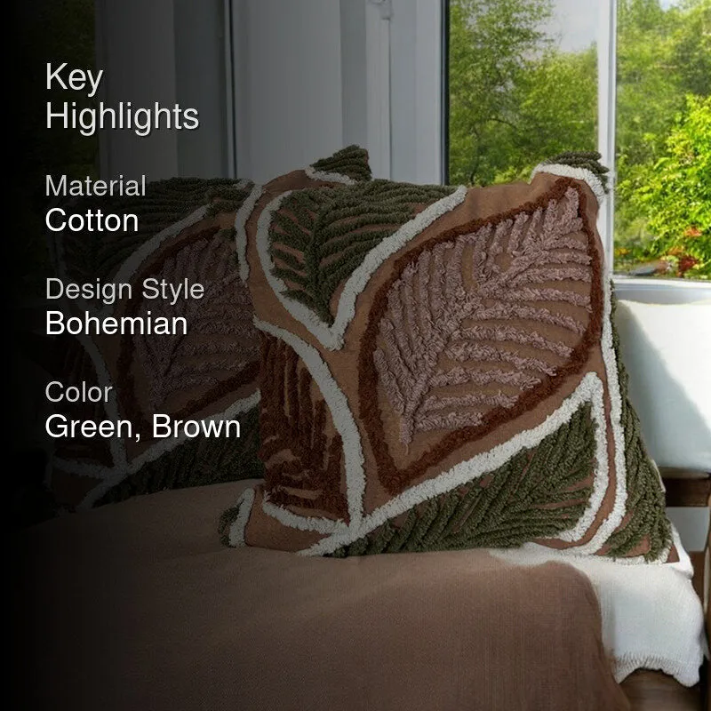 Texturea Tufted Cushion Cover Set - Set Of Two media 2