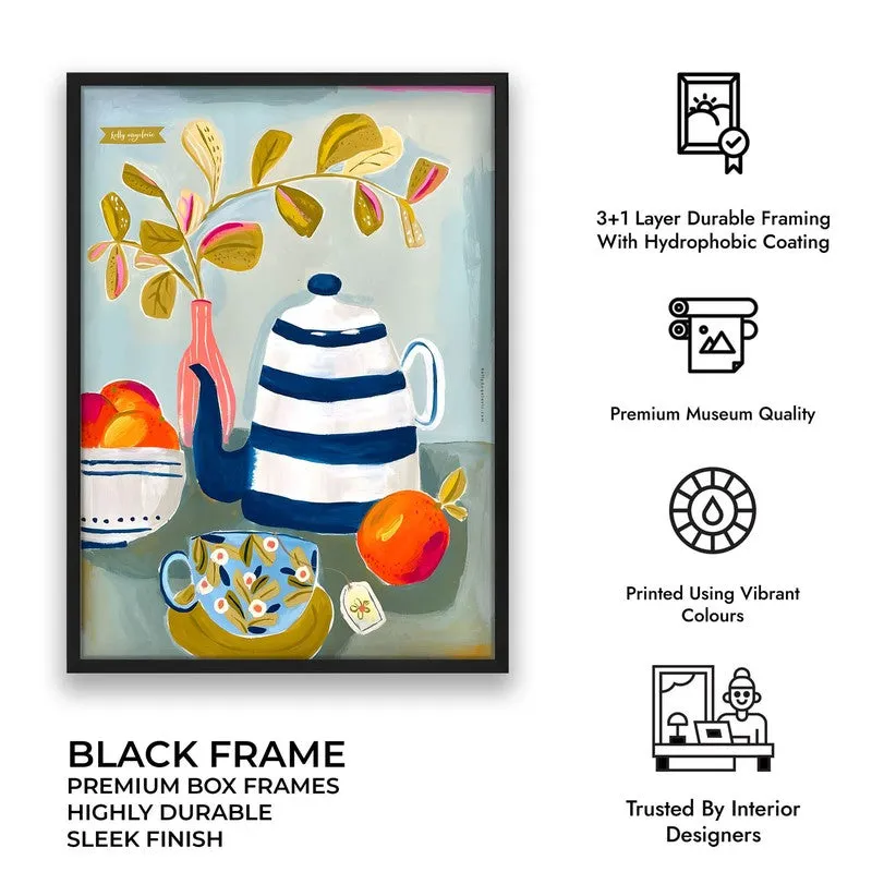 Kettle Couture Archival Canvas Wall Art - Black media 10