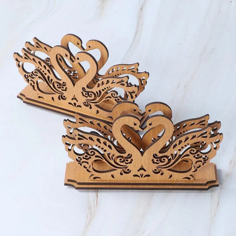 Swan Style Napkin Holder - Set Of Two media 3