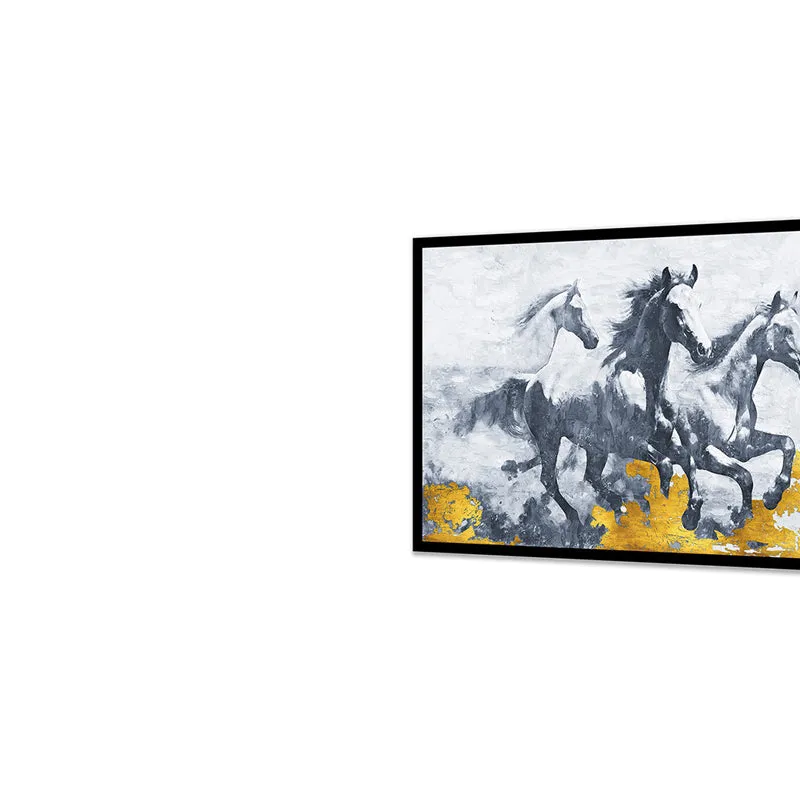 Equine Shades Wall Art with Black Frame media 4