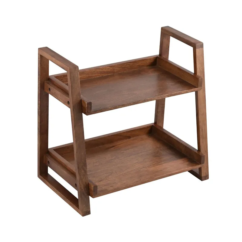 Kivra 2 - Tiered Wood Rack media 7