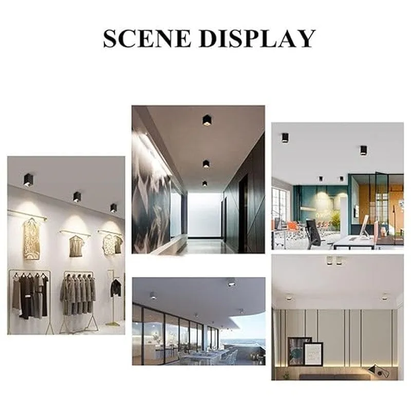 Urban Cube Metal Ceiling Lamp media 5