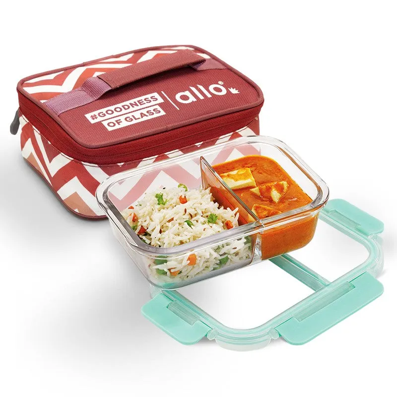 Edimu Leak Proof Glass Lunch Box - 580 ML media 5