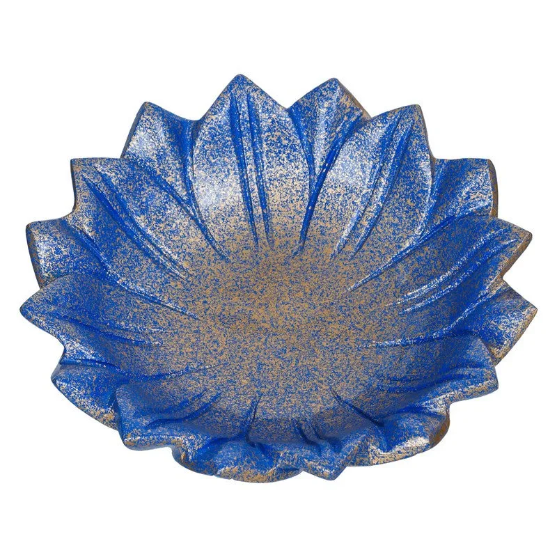 Blue Lotus Resin Urli - Blue media 8
