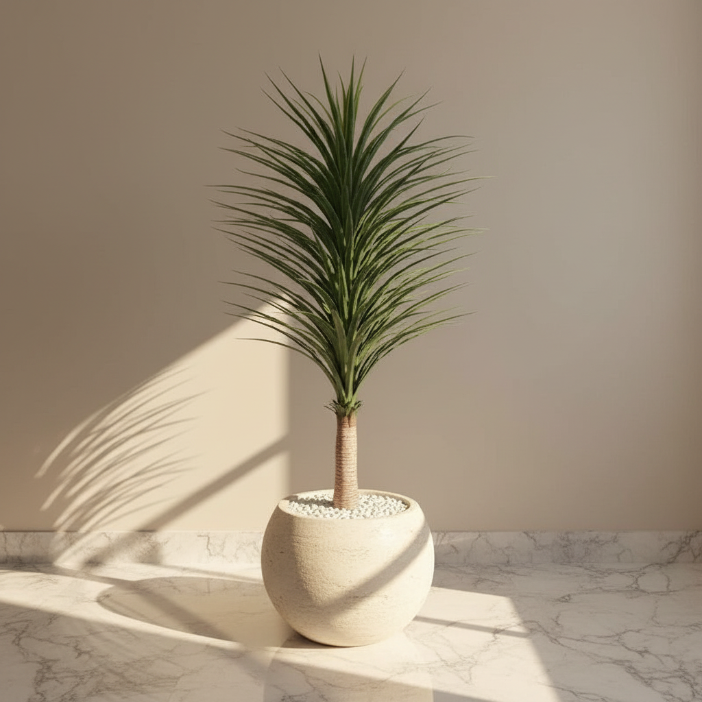 Artificial Real Touch Yucca Plant Without Pot - 5 Feet