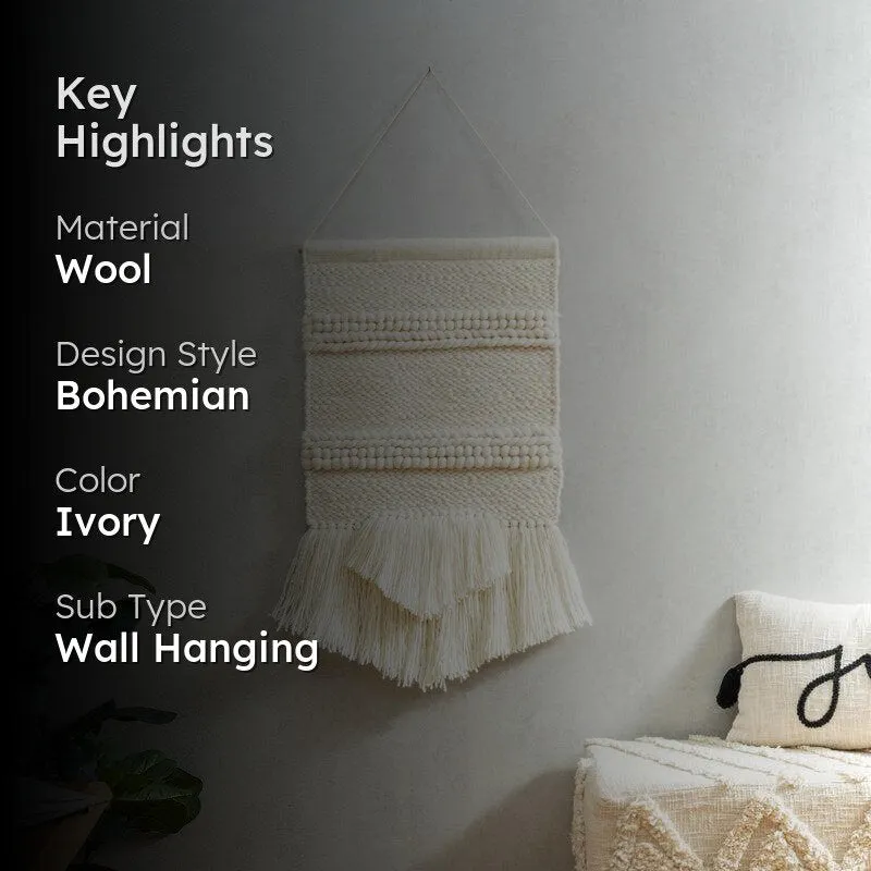 Astrae Handwoven Woolen Wall Accent media 2
