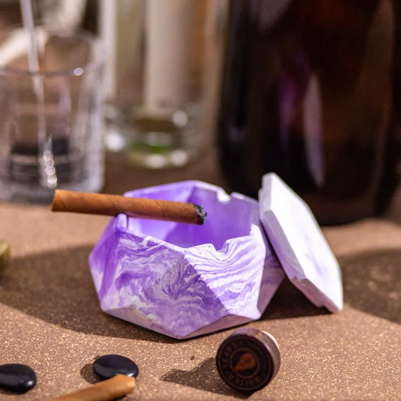Zyric Ash Tray - Purple media 1
