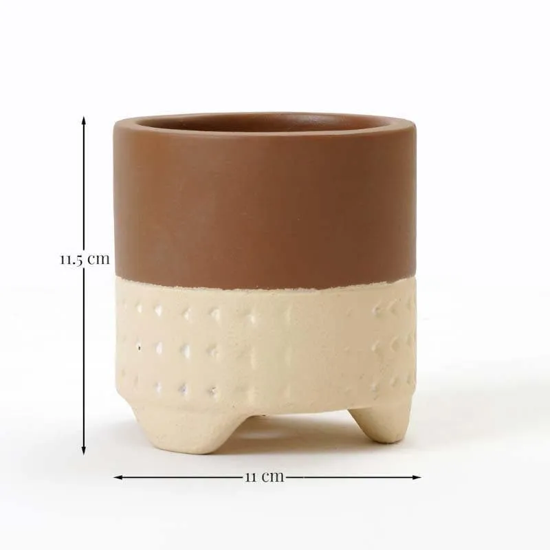 Terazzo Terracotta Planters - Set Of Four media 4