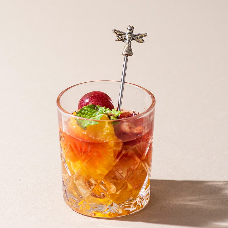 Sip & Spear Stainless Steel Cocktail Pick - Silver