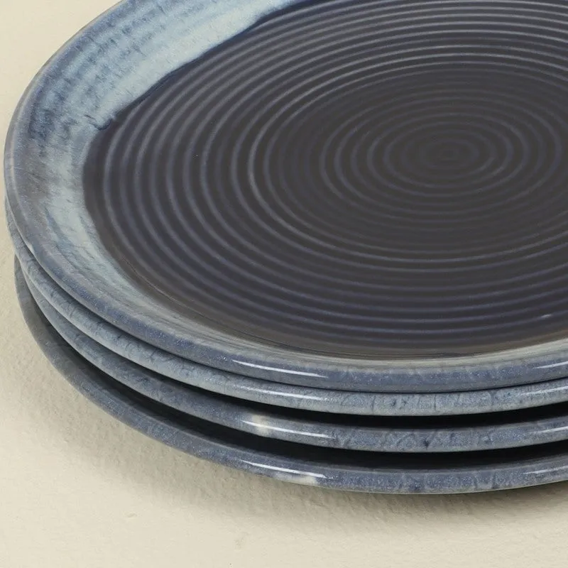 Seravelle Dinner Plate (Blue) - Set Of Four media 4