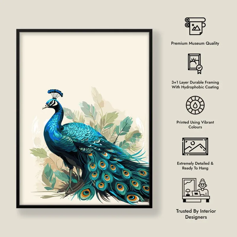 Mayura Lush Archival Paper Wall Art With Frame media 9