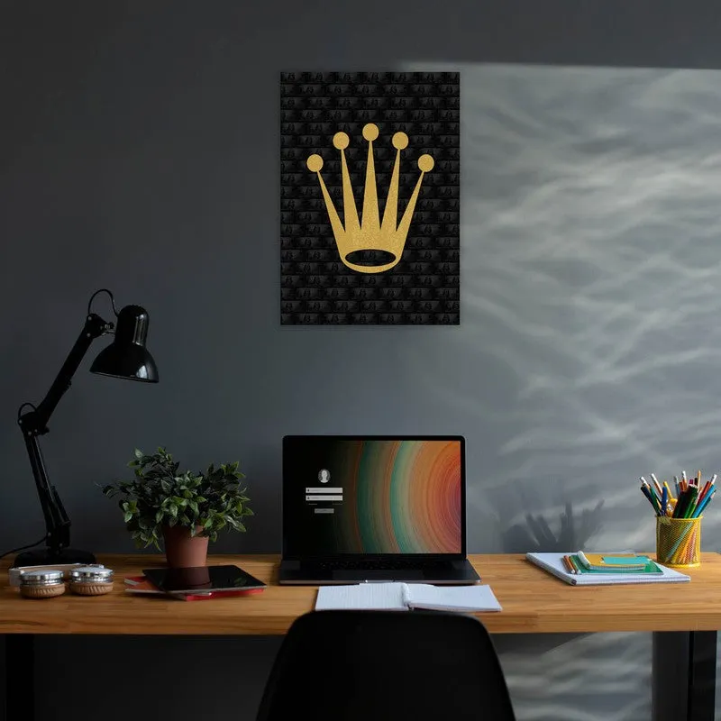 Golden Emblem Wall Poster media 3