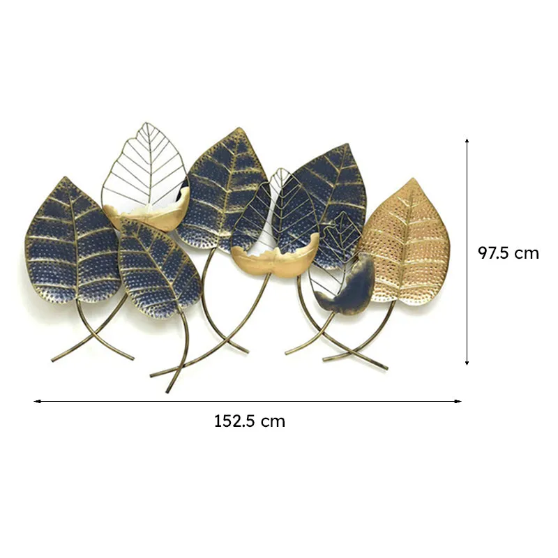 Cycle Of Leaves Iron Wall Accent media 6