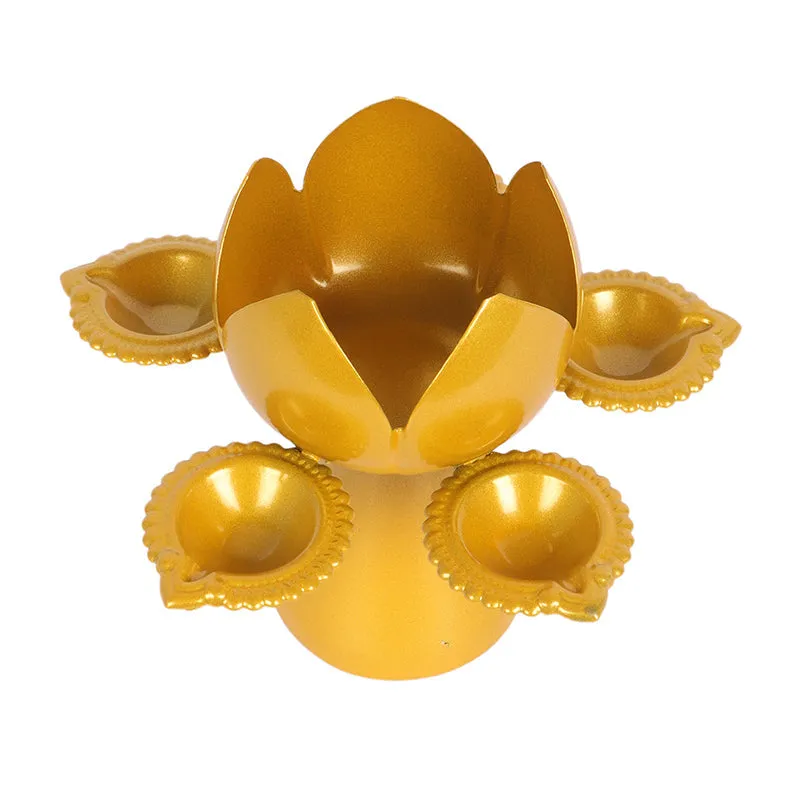 Lotus Dream Candle Holder - Set Of Two media 6