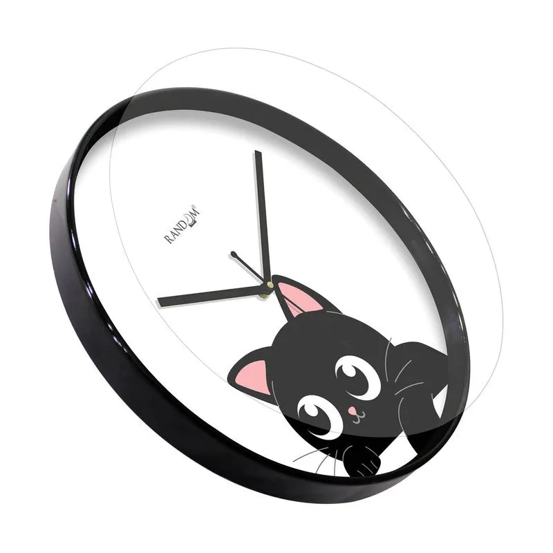 Meow Tick Wall Clock media 7