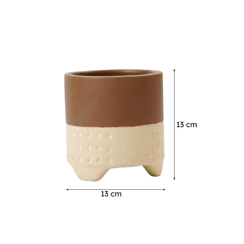Terazzo Terracotta Perpendicular Planter media 6