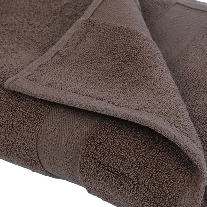 Astra Solids Towel Set (Brown,Grey) Fourteen Piece Set media 6