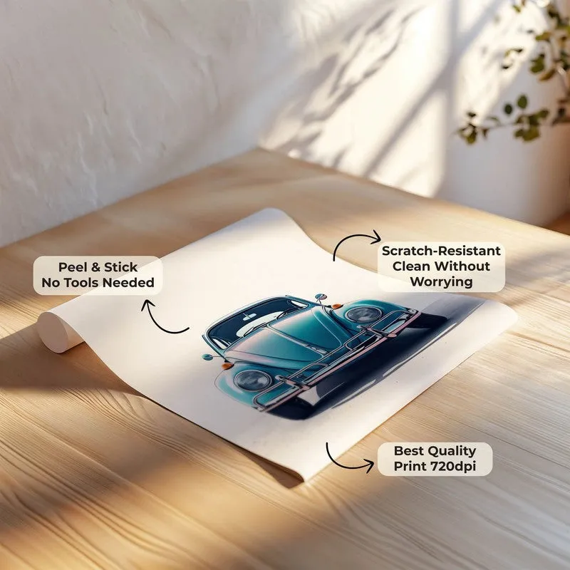 Classic Beetle Bliss Wall Poster media 7