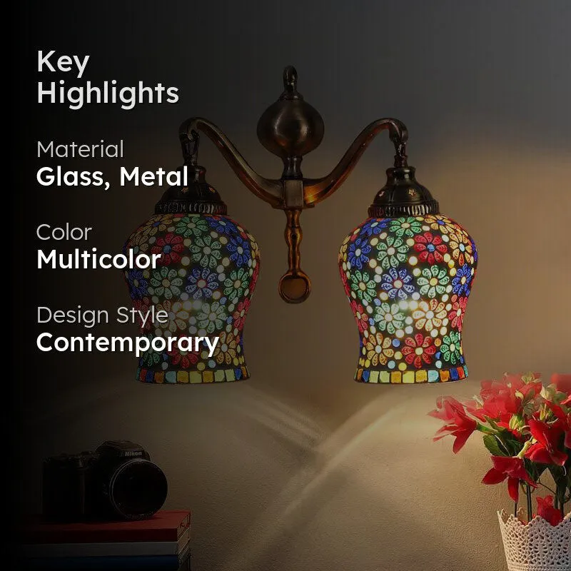 Cosmic Metal Mosaic Wall Lamp media 2