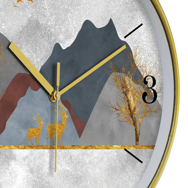Eiko Sweep Silent Wall Clock media 5
