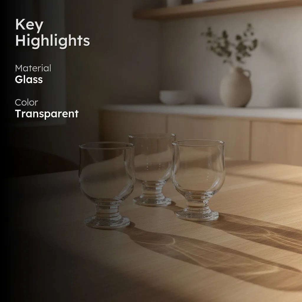 Heikyo Glass Wine Glass (300 mL) - Set Of Six media 2