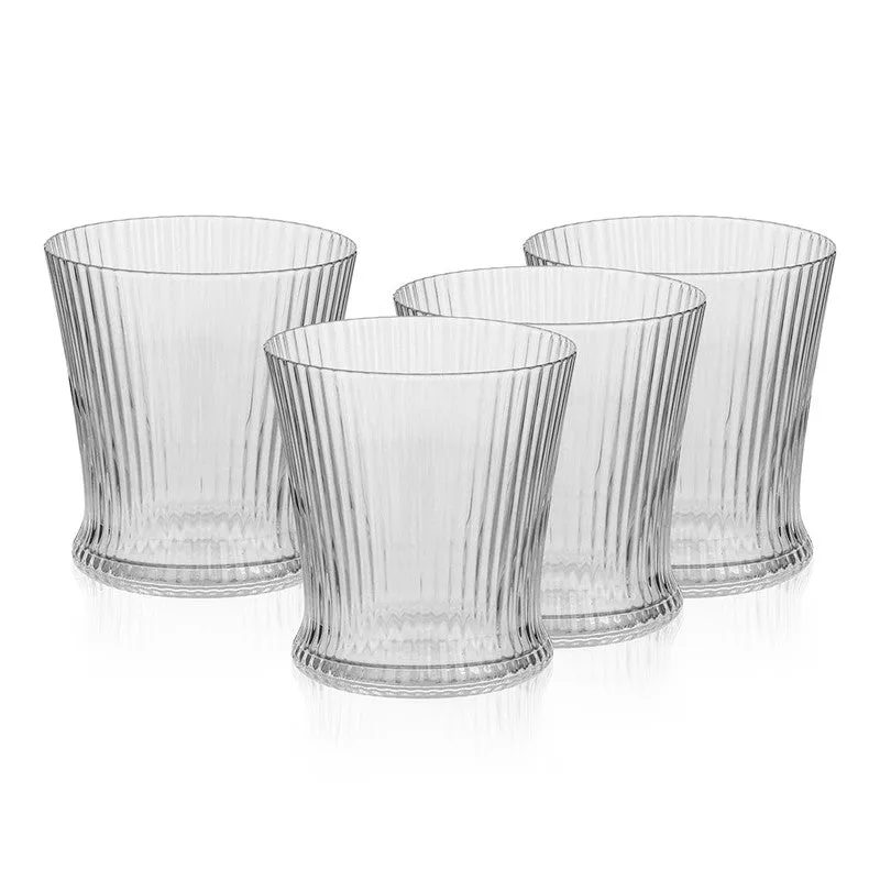 Wine Wave Stemless Wine Glasses (270 mL Each) - Set Of Two media 7