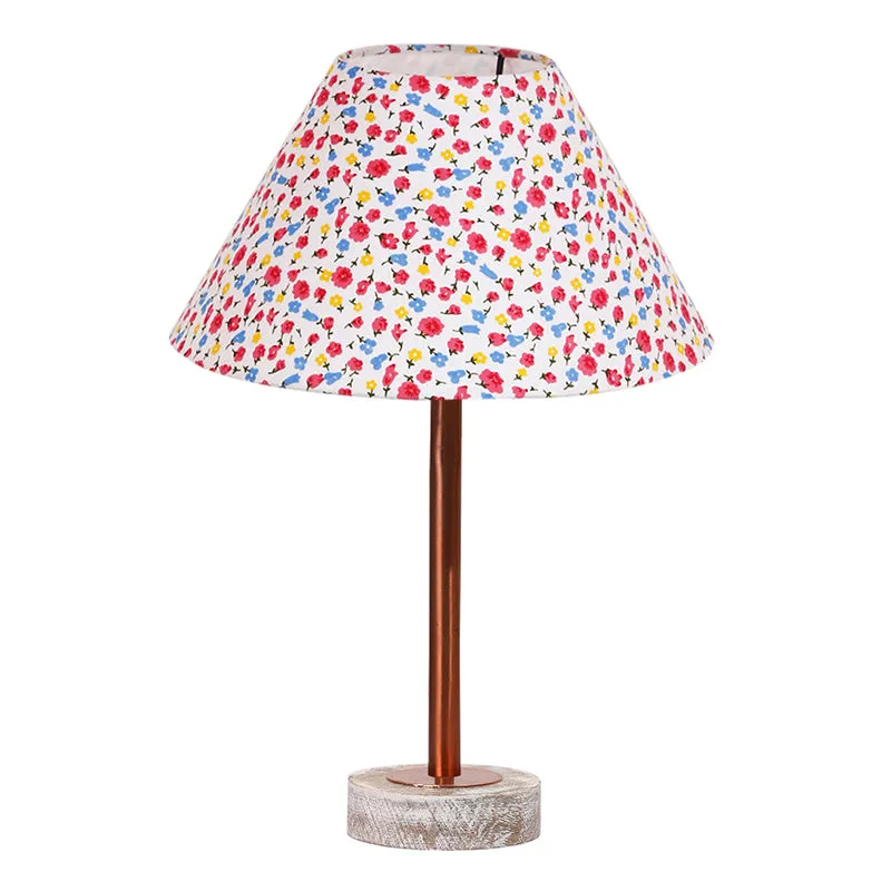 Elowen Cone Rodin Wooden Table Lamp - Multicolor media 4