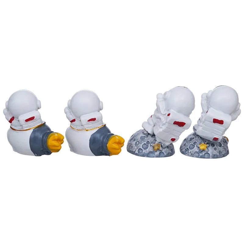 Astronaut Fun Showpiece - Set Of Four media 5