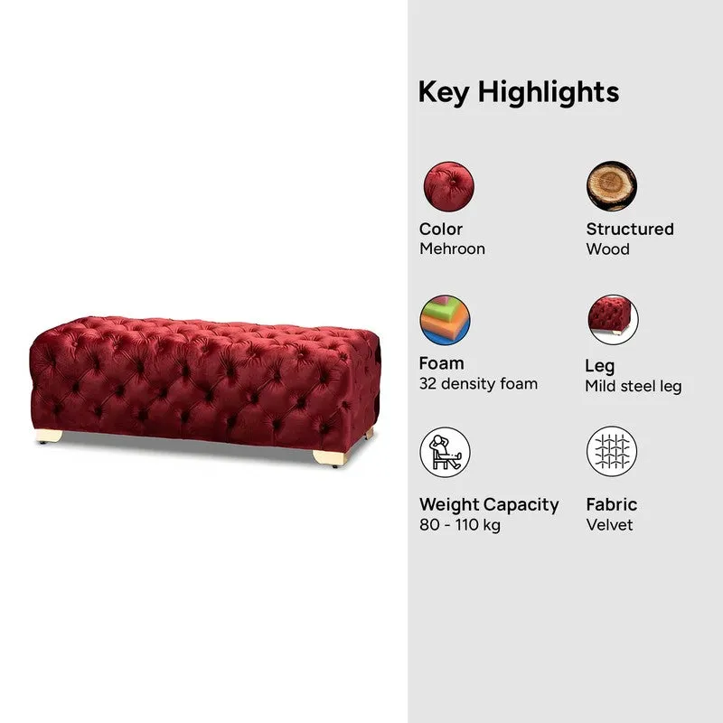 Avera Bench - Red media 5