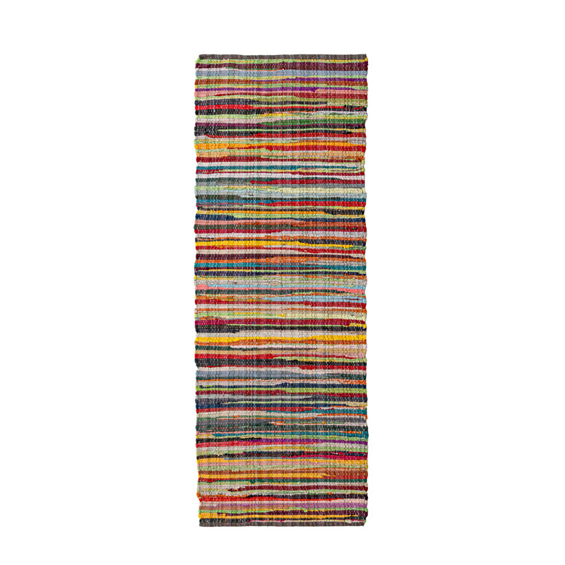 Myrrin Cotton Runner Rug - Multicolor