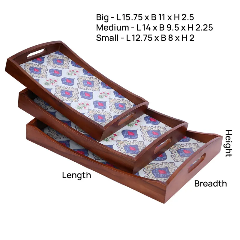 Zaaya Serving Tray - Set Of Three media 6