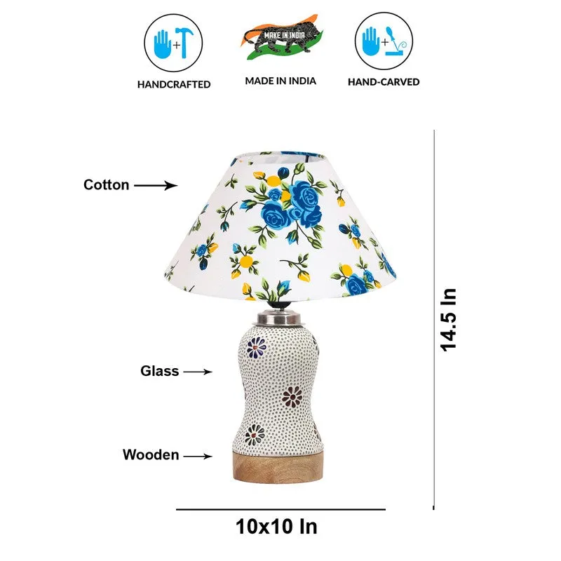 Espera Fleur Wooden Table Lamp - Multicolor media 9