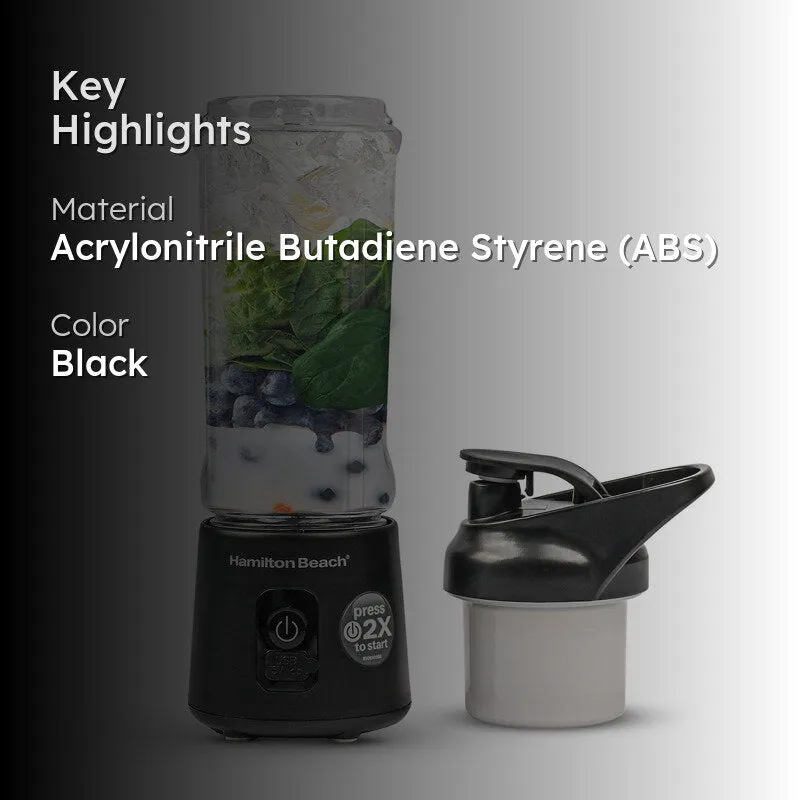 Hamilton Beach Portable Blender - Black media 2