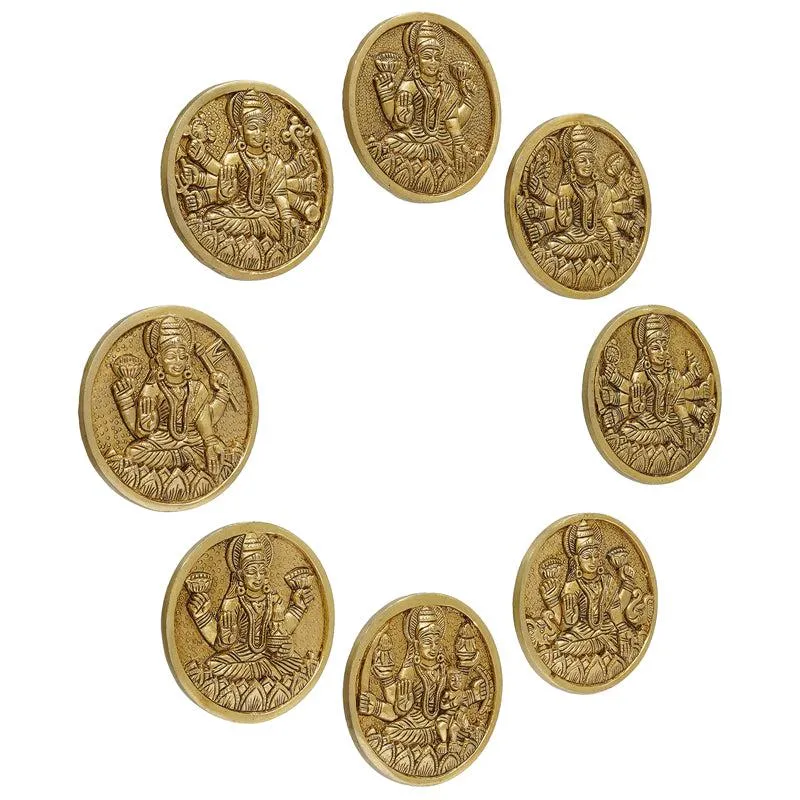 Astha lakshmi Wall Accent - Set Of Eight media 4