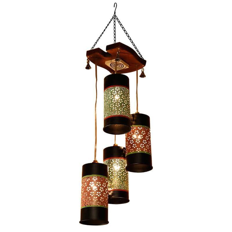 Rewda Cluster Metal Ceiling Lamp - Multicolor media 3