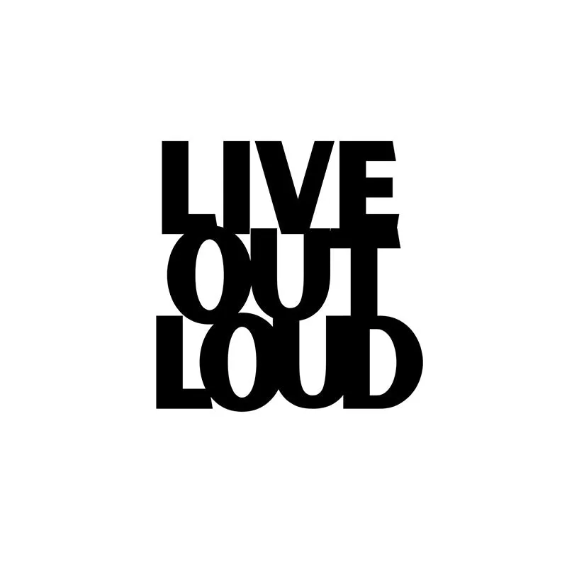 Live Out Loud Iron Wall Accent media 3