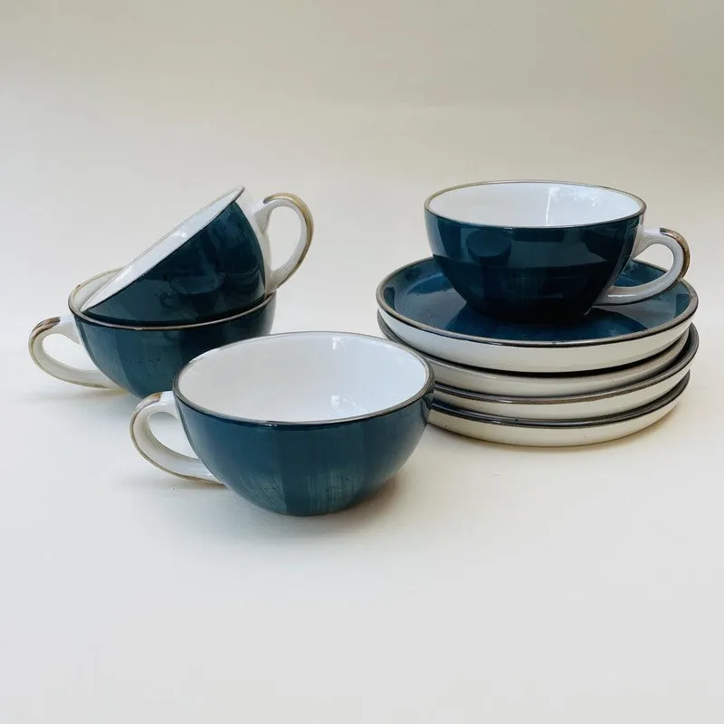 Aura Sip Cup & Saucer (240 mL Each) - Set of Four media 5